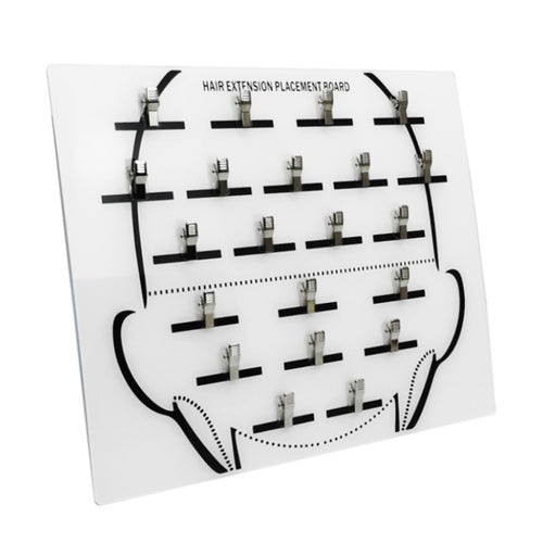 Acrylic Clip & Dispenser Wig Board