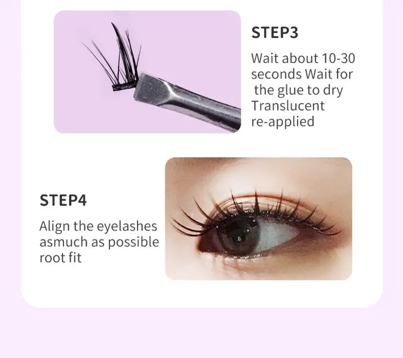 Anime-Inspired Wispy Lash Clusters