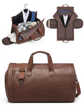 Elevate Your Travel Experience with Our Stylish Men's Business Duffel Bag - Large Capacity, Durable Design for Work and Leisure