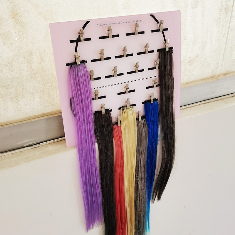 Acrylic Clip & Dispenser Wig Board
