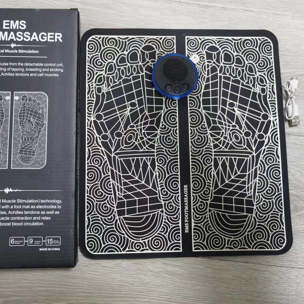 Compact EMS Foot Therapy Mat