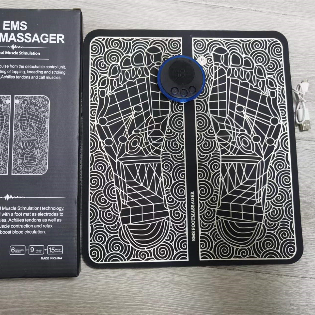 Compact EMS Foot Therapy Mat