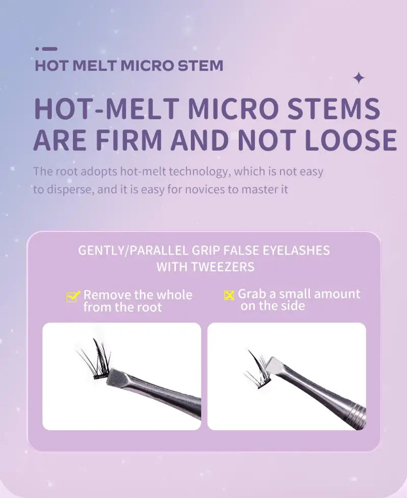 Anime-Inspired Wispy Lash Clusters