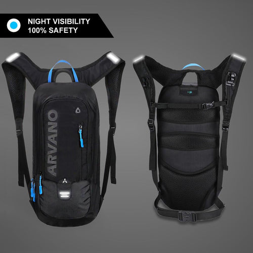 Aano 6L Lightweight Cycling Backpack - Breathable Mini Bike Rucksack for Mountain Biking/Mtb, Skiing, Motorcycle, Running, Hiking - Unisex Pack for Men & Women