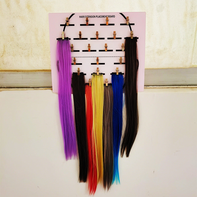 Acrylic Clip & Dispenser Wig Board
